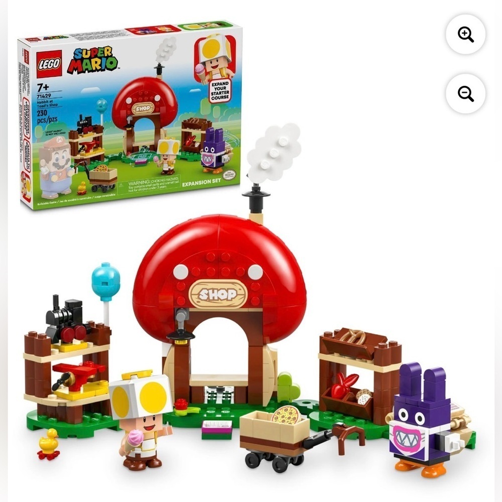 LEGO® Super Mario Nabbit at Toad's Shop Expansion Set 71429 (Retiring Soon